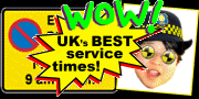 WOW! UK's best service times!